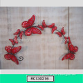 Colorful Metal Outdoor Garden Wall Art Butterfly Decoration